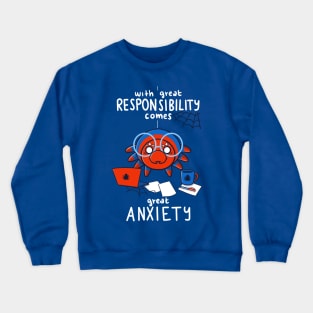 Anxious Spider Crewneck Sweatshirt